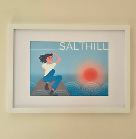 Salthill Art Print