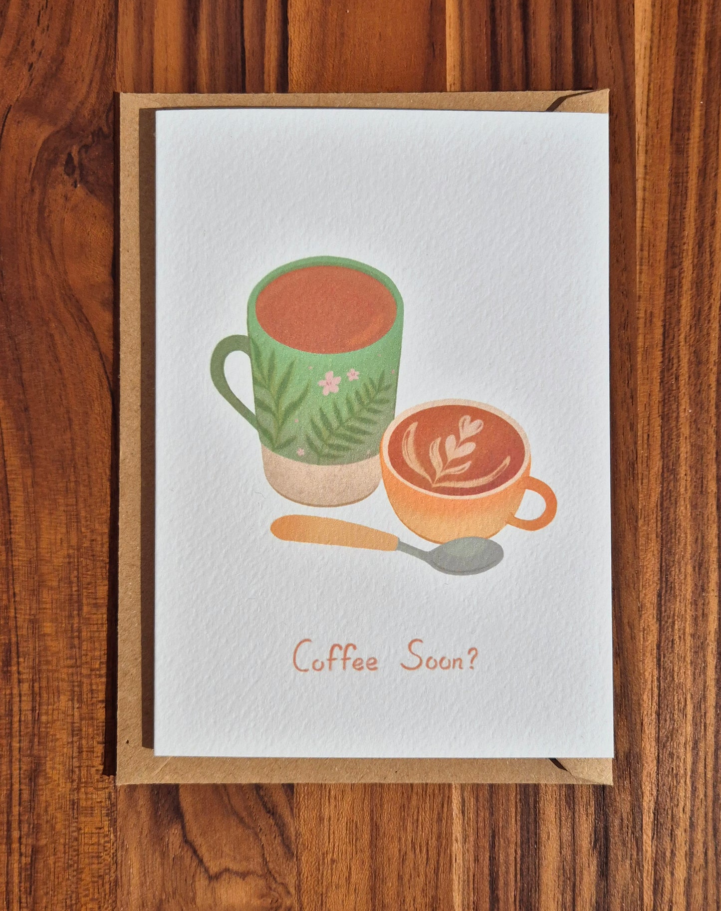 Coffee Soon? Friendship Card