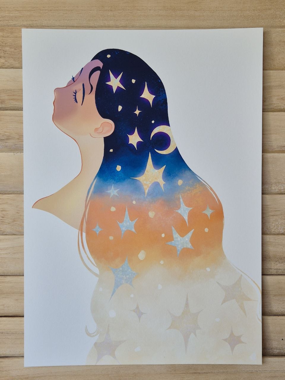 The Sky Woman / An Spéirbhean