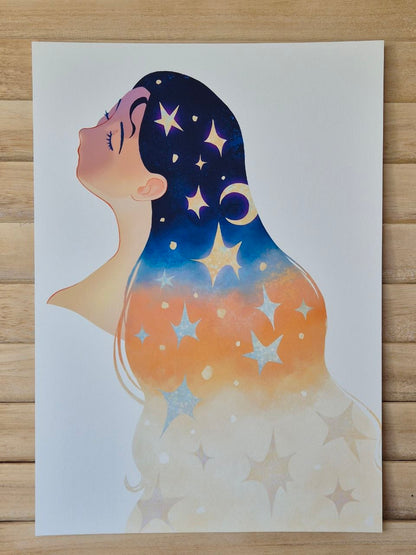 The Sky Woman / An Spéirbhean