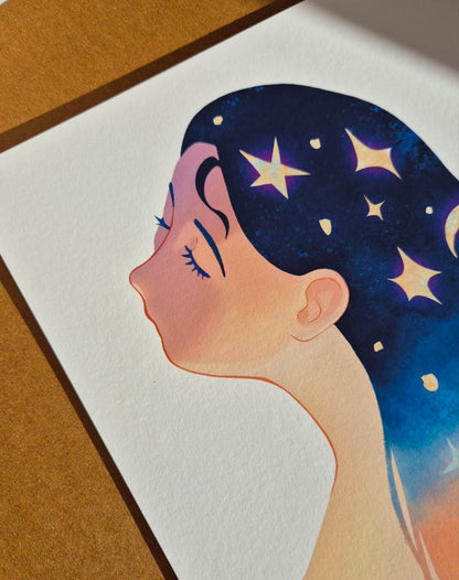 The Sky Woman / An Spéirbhean