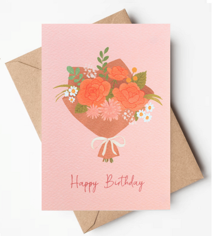 Birthday Card Bouquet