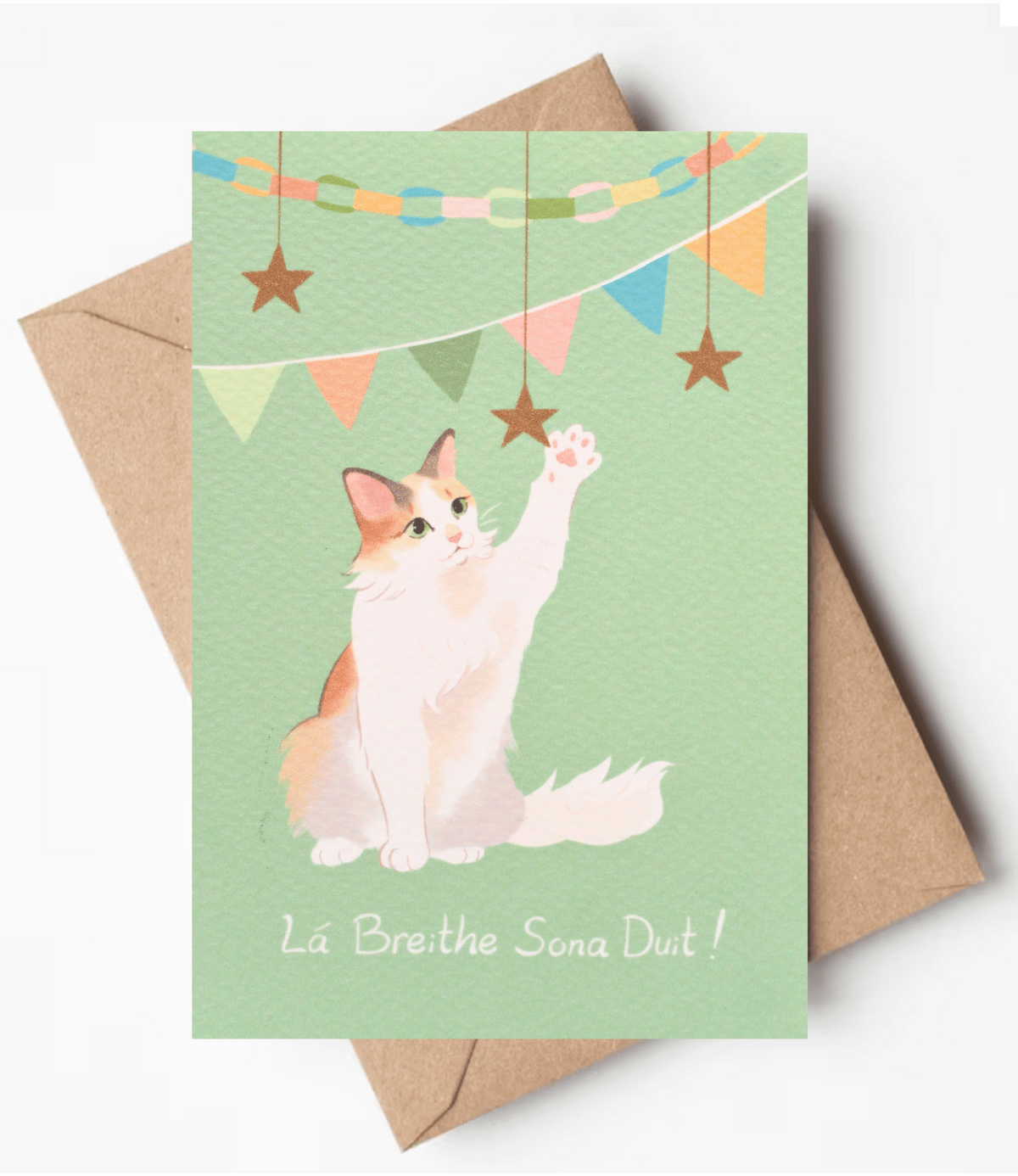 Breithlá Sona Duit - Cat