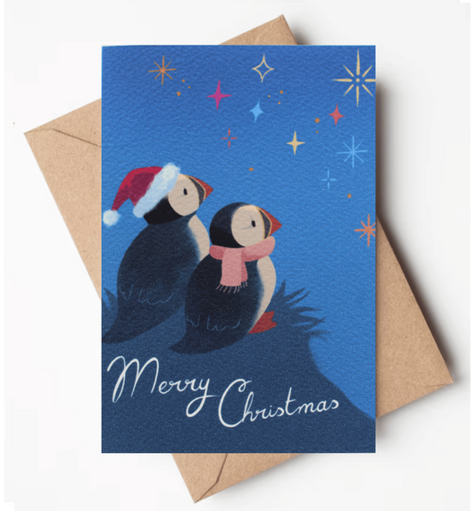 Christmas Puffins