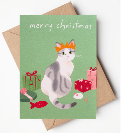 Merry Christmas Cat