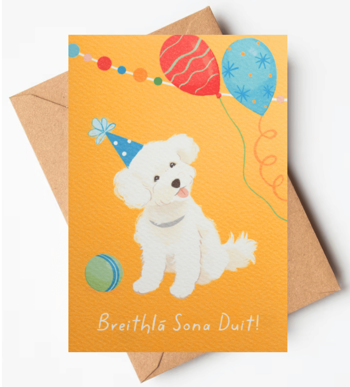 Breithlá Sona Duit - Dog/ Madra