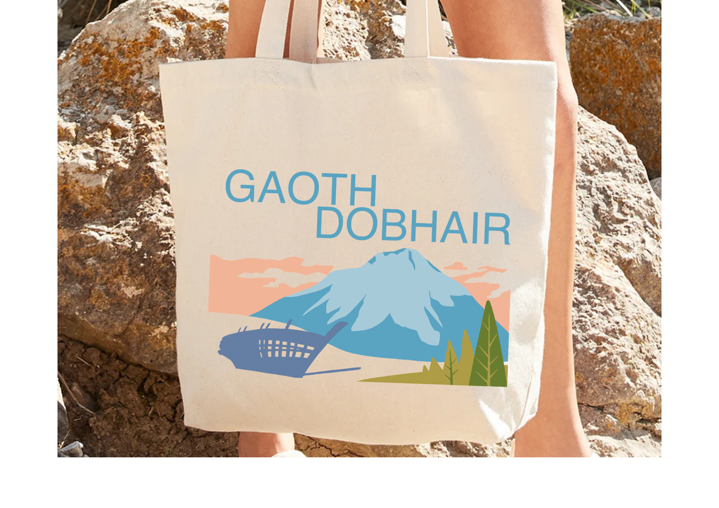 Gaoth Dobhair Large Tote Bag